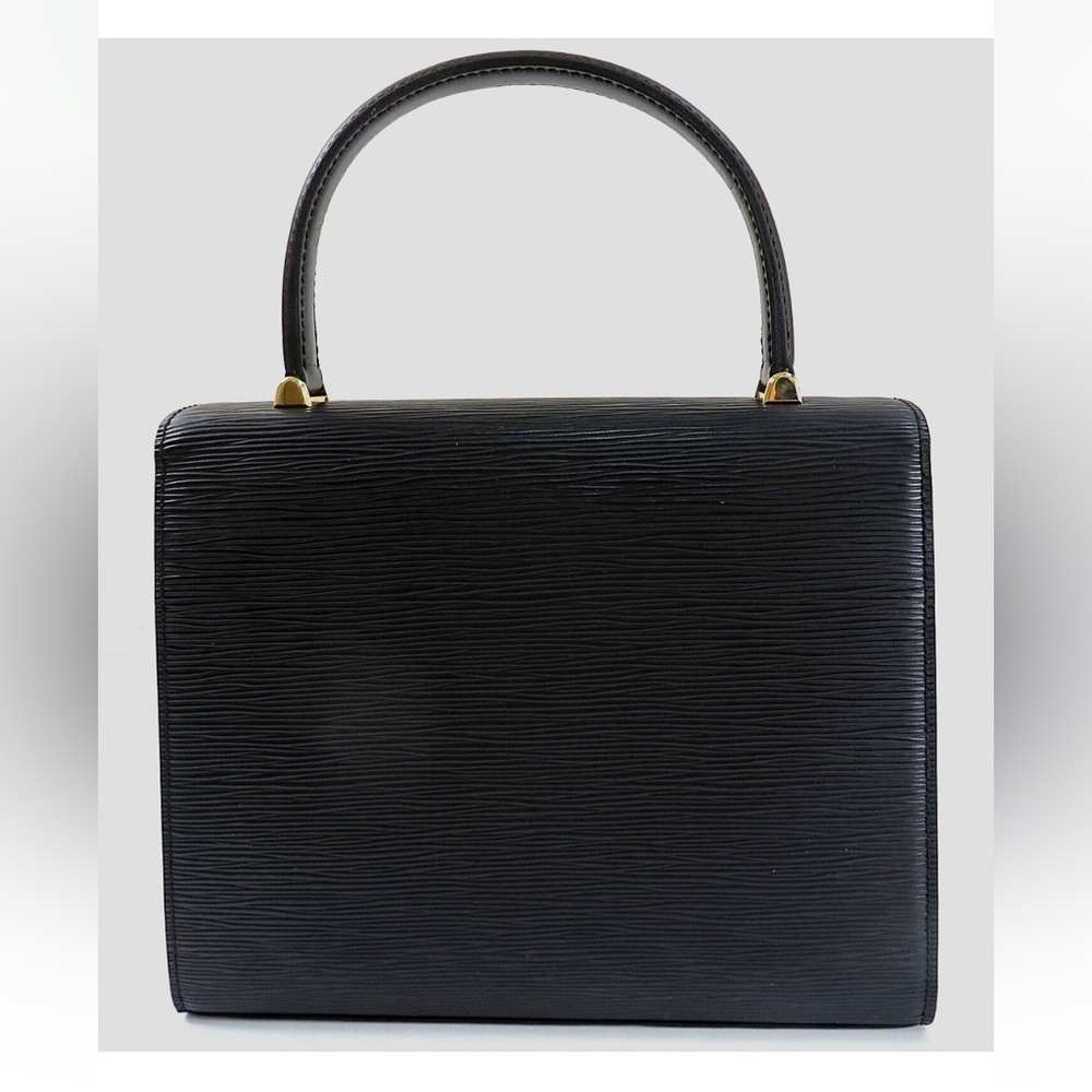 Louis Vuitton Black Satchel with Gold Hardware - Picture 2 of 12
